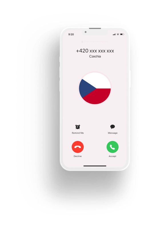 Czech Phone Number